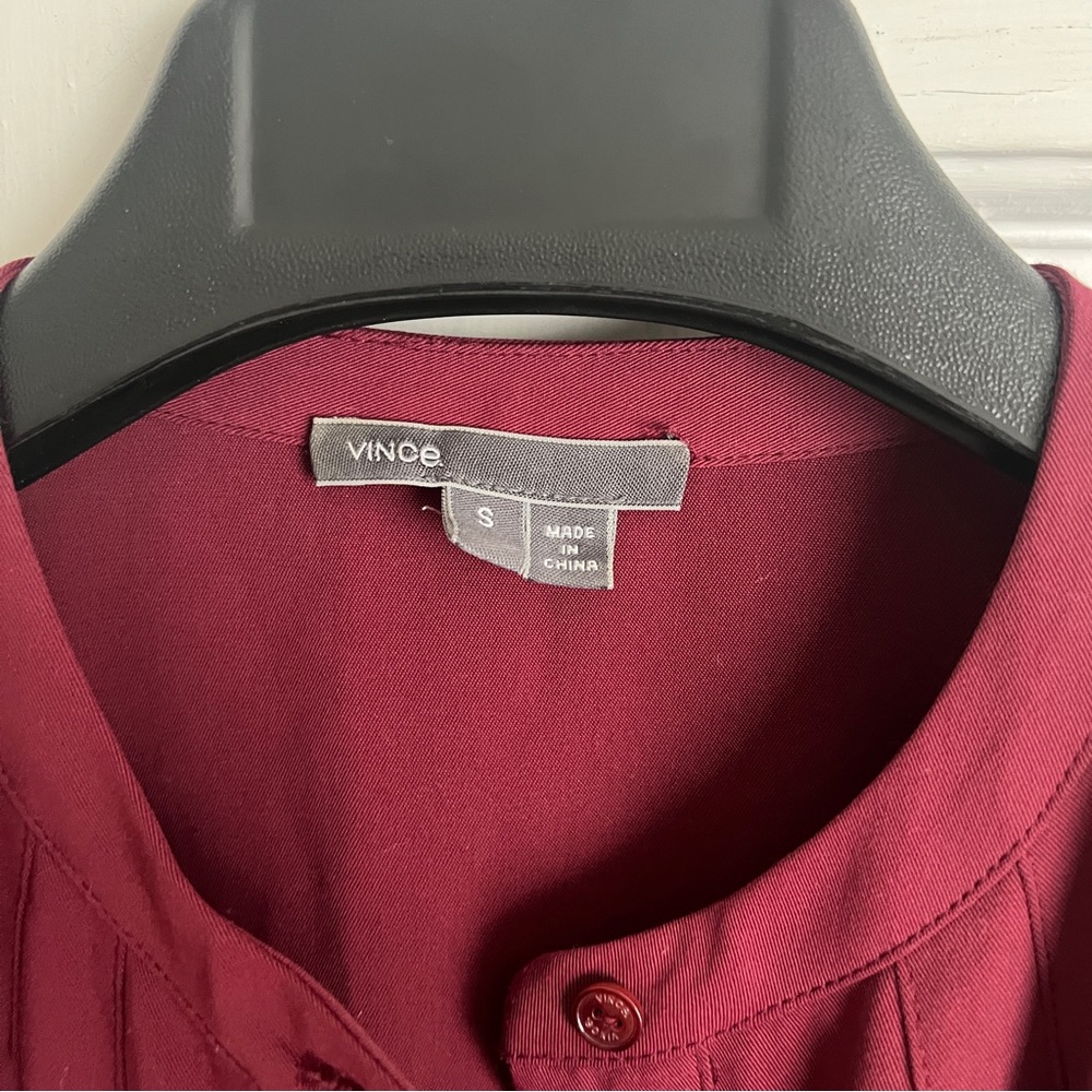 Vince Cranberry Red shift dress - Picture 5 of 15